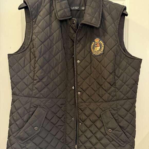 Ralph Lauren Crest Logo Vest - Picture 1 of 3